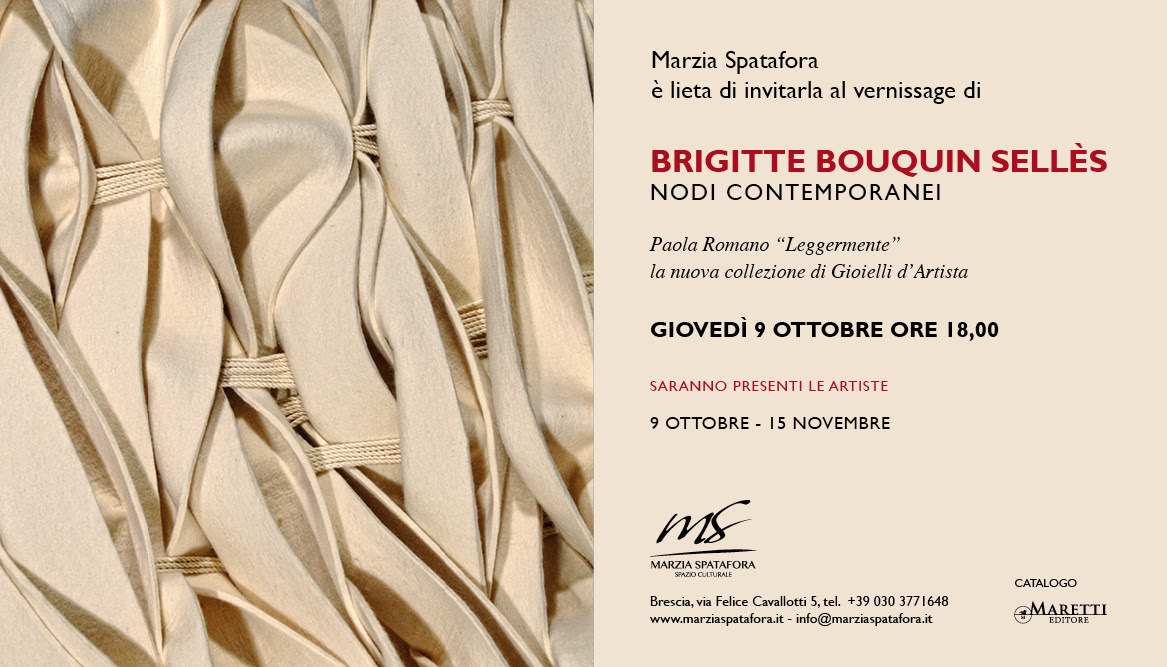 Brigitte Bouquin Sellès – Nodi Contemporanei